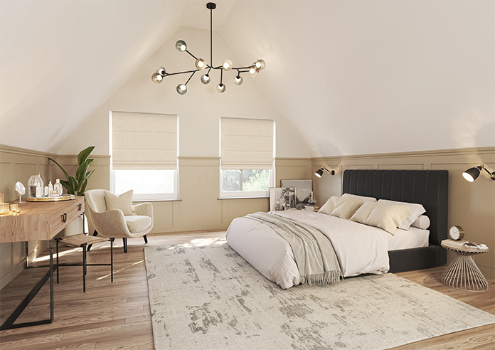 Confetti, Caramel Cream - Twist&Fit Roman Blind - Image 6
